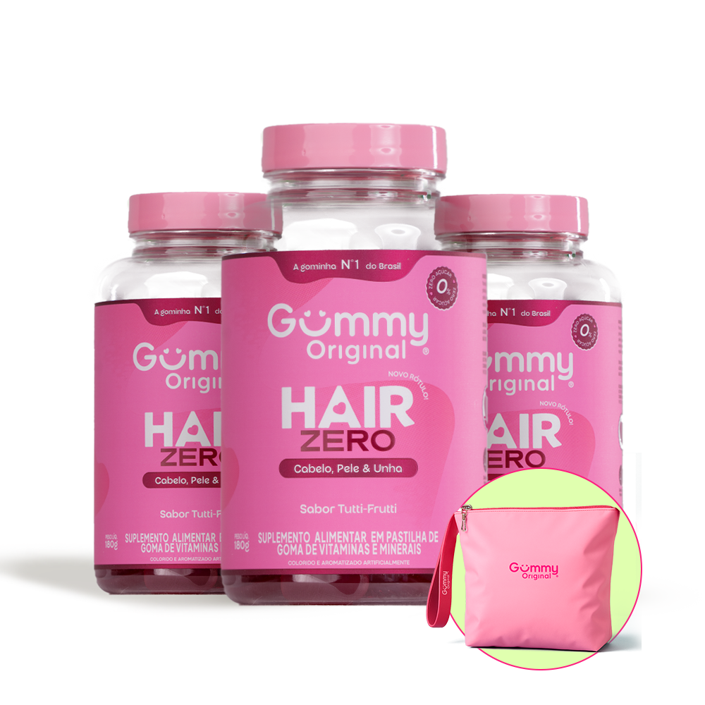 3 Gummy® Hair 180g + Necessaire - Image 6