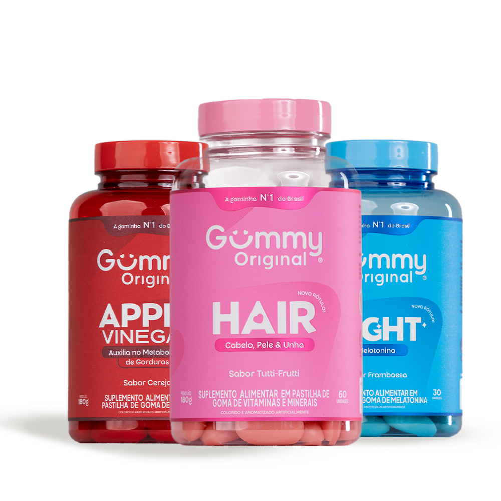 Kit Gummy Beleza, Sono e Saúde